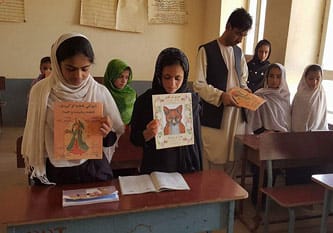 Hoopoe Book distribution Maqur district Ghasni Province