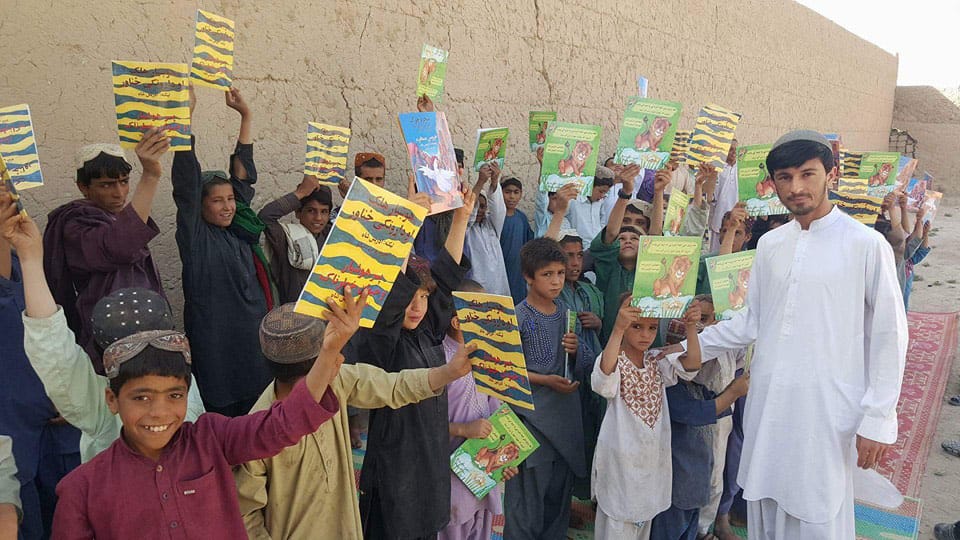 Hoopoe Book distribution, Maywand district, Kandahar province